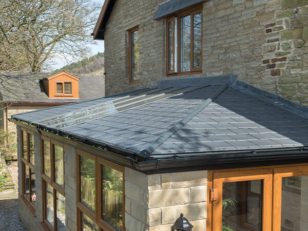 A replacement conservatory roof