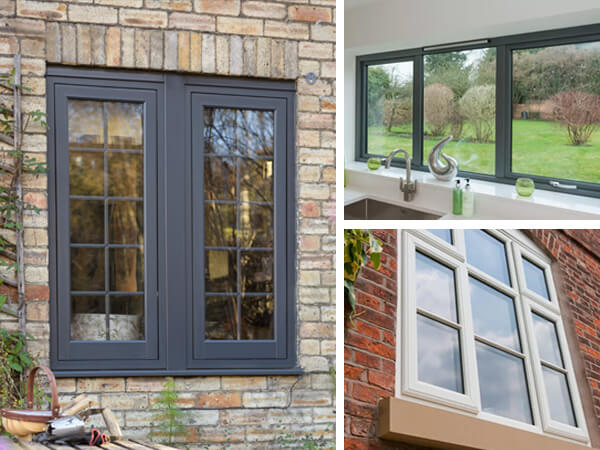 A selection of energy-efficient windows