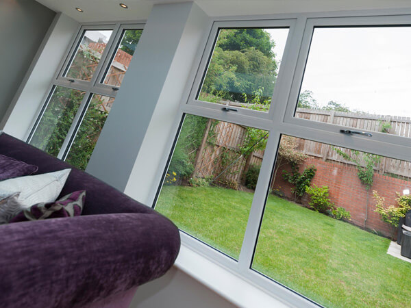 UPVC white windows